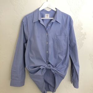 Gap ‘The Boyfriend’ Pin Striped Cotton Button Up